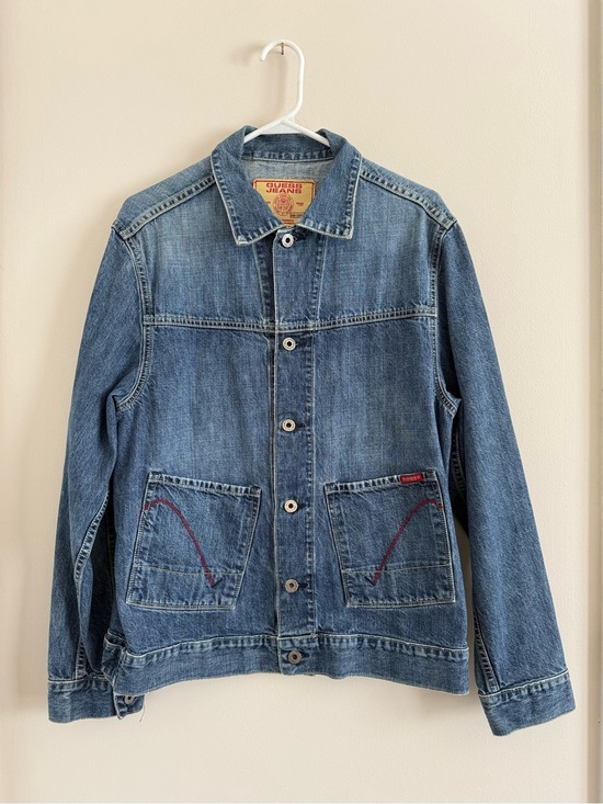 Guess Other - Vintage 00s Guess Denim Jean Jacket Made in USA Small Y2K Streetwear Made in USA